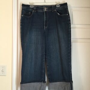 Chico’s Platinum Capri Crop size 3 Jeans